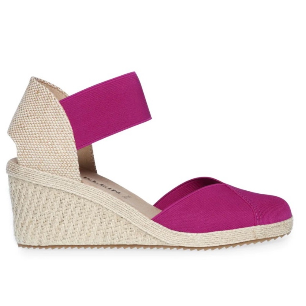 Anne Klein Zoey Round Toe Espadrille Wedge - SIZE 8 - Picture 2 of 8